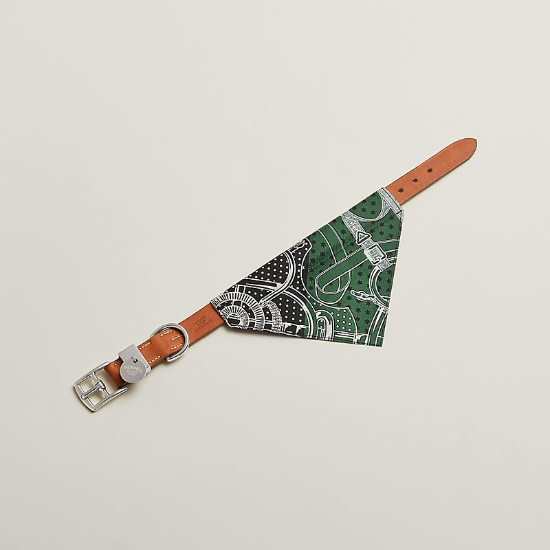 Eperon d'Or dog bandana, small model | Hermès UAE
